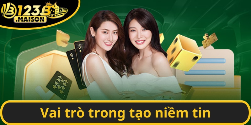 Vai trò của các chứng nhận hoạt động trong việc xây dựng niềm tin