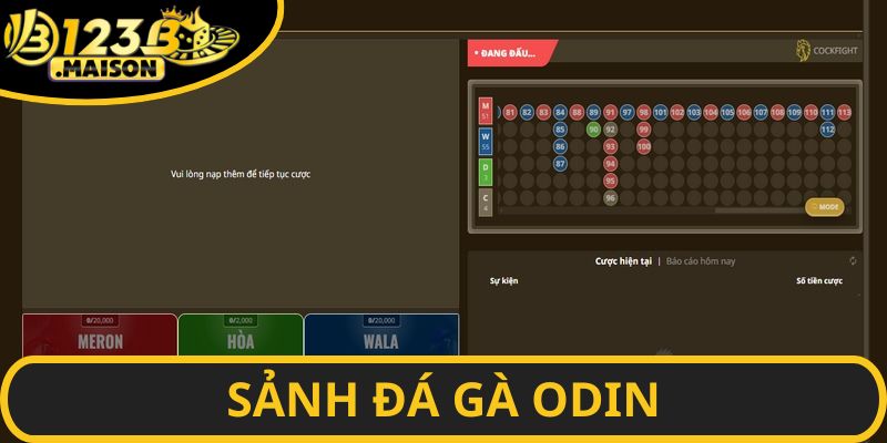 ODIN là sảnh cá cược của hệ thống uy tín