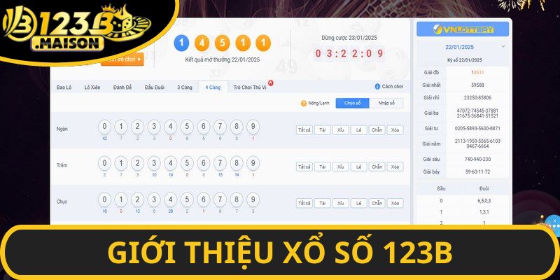 Đôi nét về loại hình xổ số 123B